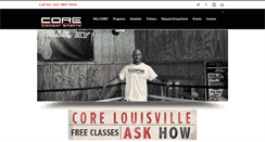 Desktop Screenshot of corelouisville.com